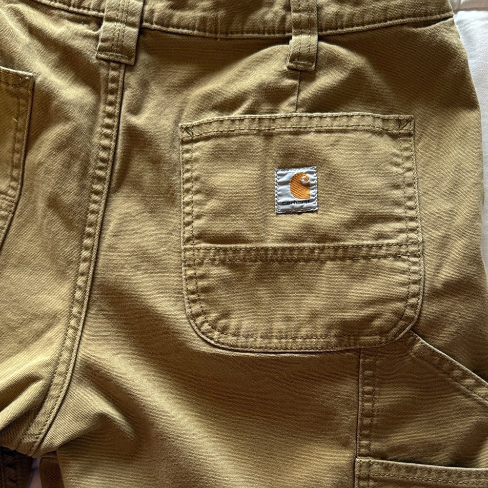 Carhartt women’s shorts original fit rugged cotton work wear